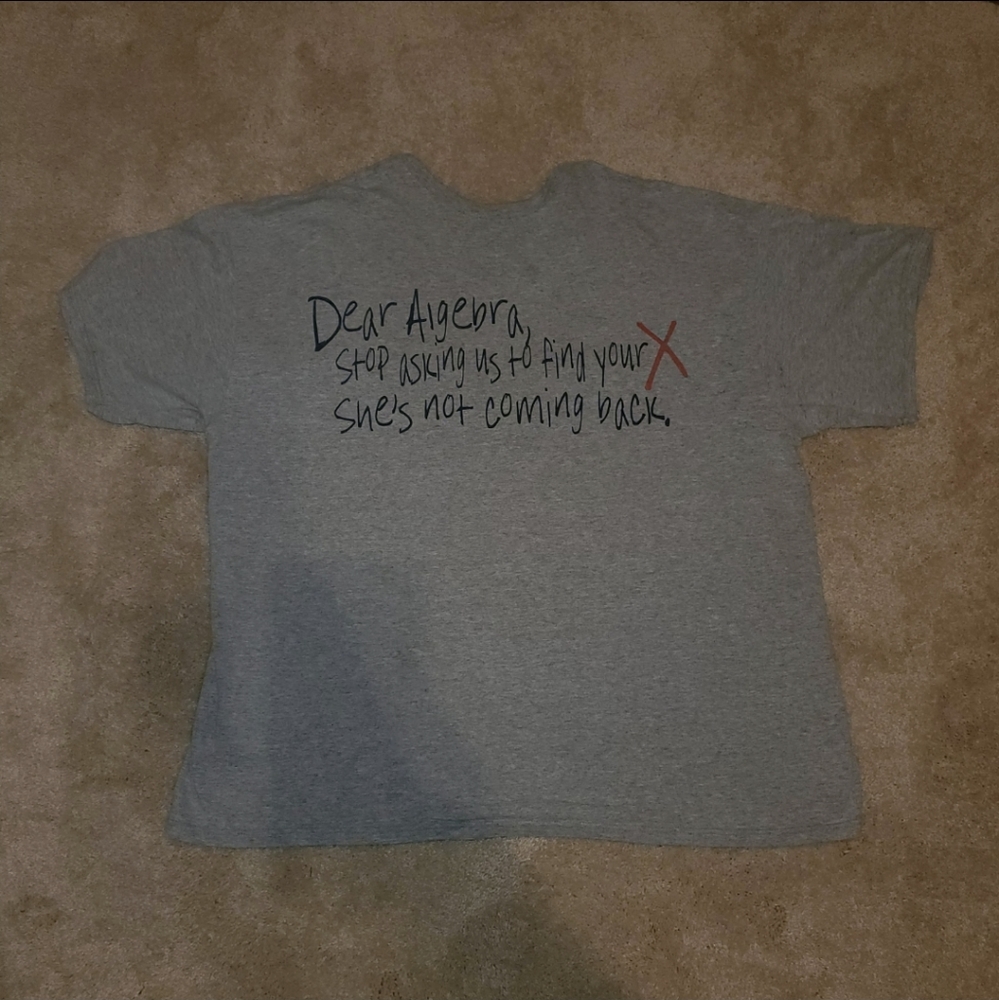 Ink Inc. "Dear Algebra" Tee